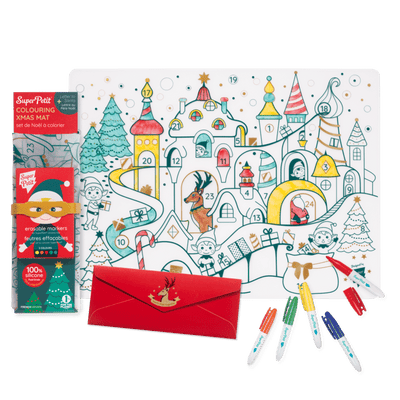 Super Petit Placemat Met Stiften Kit 'Kerst'