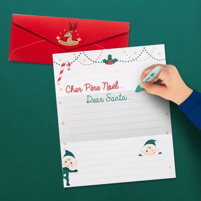 Super Petit Placemat Met Stiften Kit 'Kerst'