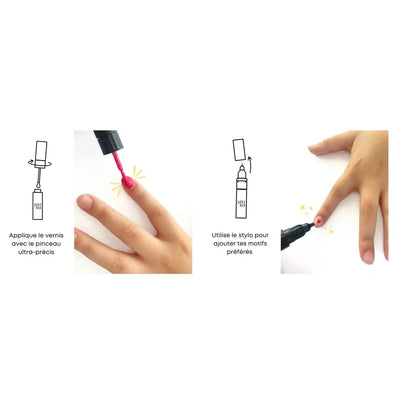 YAKA Kit Nail Art Flower Power