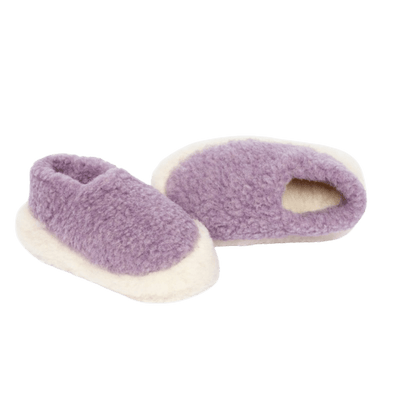 Yoko Wool Full Kids Slippers Lilac - Studio Play