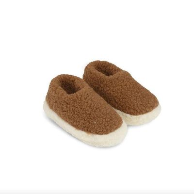 Yoko Wool Full Slippers Brown - Studio Play