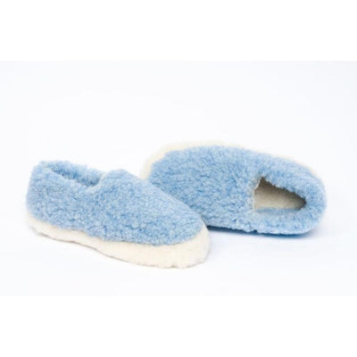 Yoko Wool Full Slippers Light Blue - Studio Play