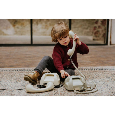 Yuki Baby Raglan Cardigan Plum - Studio Play