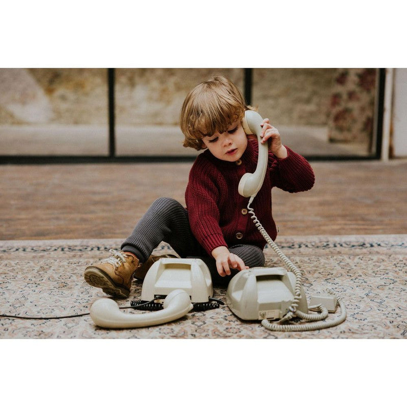 Yuki Baby Raglan Cardigan Plum - Studio Play