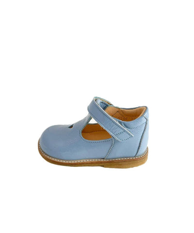 Angulus Starter Mary Jane With Heart And Velcro