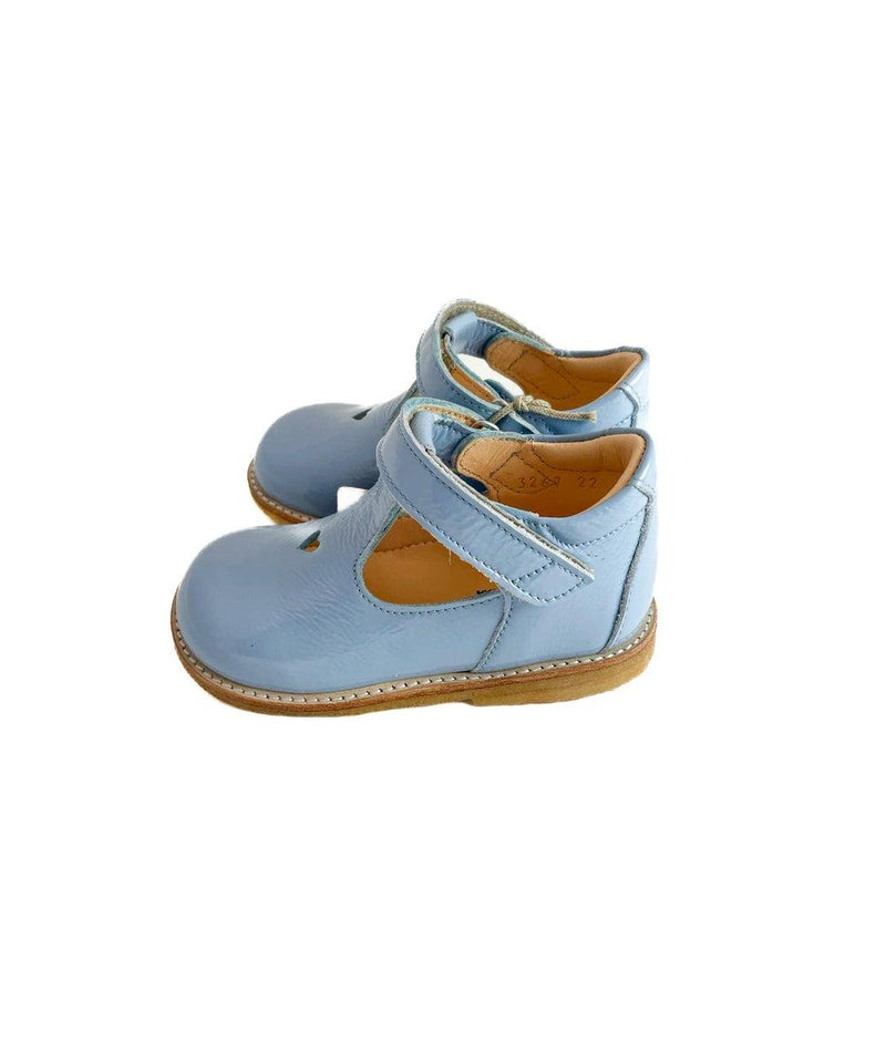 Angulus Starter Mary Jane With Heart And Velcro