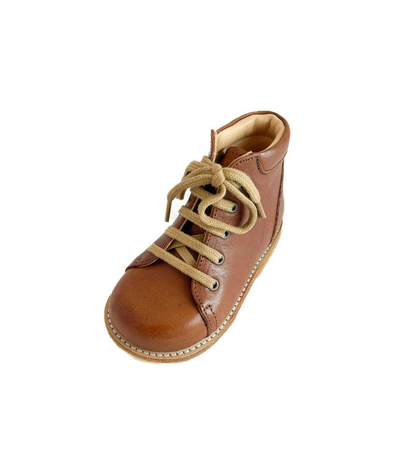 Angulus Starter Shoe With Laces Cognac