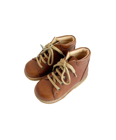 Angulus Starter Shoe With Laces Cognac