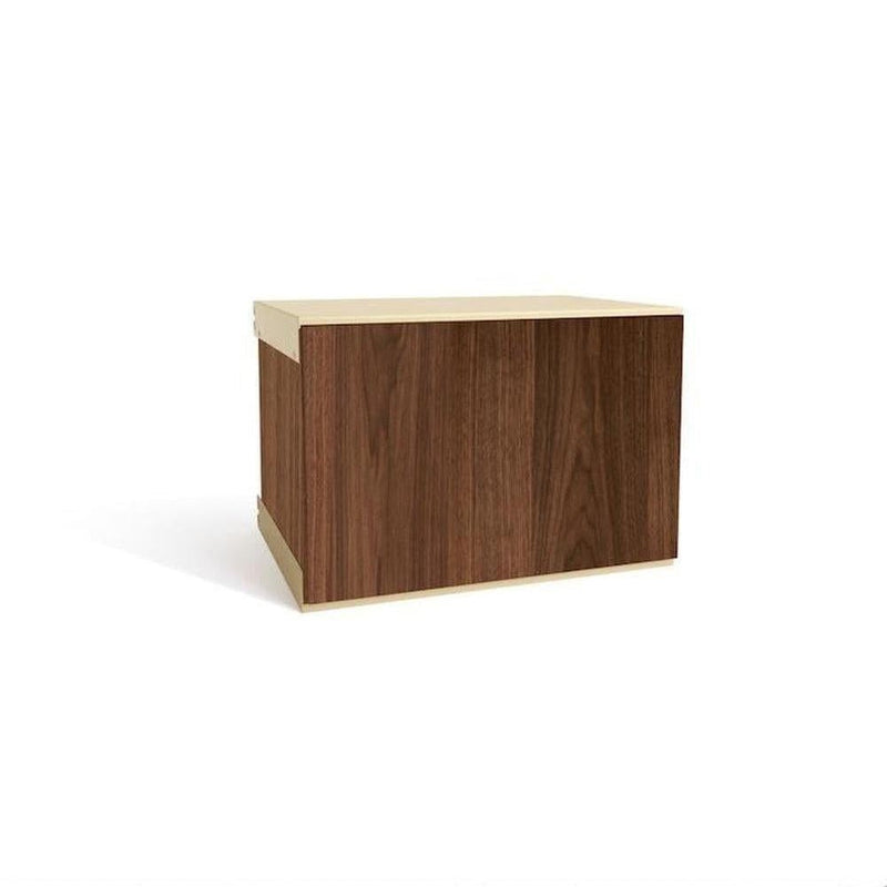 Atelier Belge Modul Cabinet 60 American Walnut Light Ivory