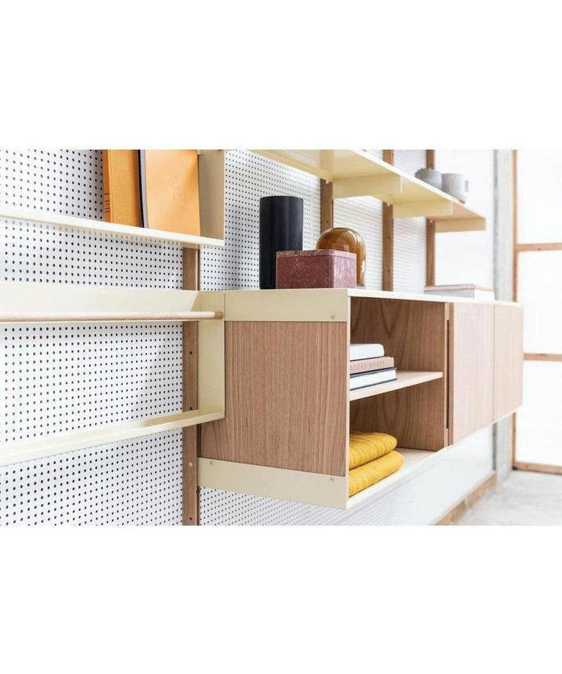 Atelier Belge Modul Cabinet 60 American Walnut Light Ivory