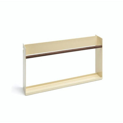 Atelier Belge Modul Magazine Rack 45 American Walnut Light Ivory