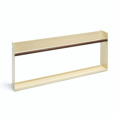 Atelier Belge Modul Magazine Rack 60 American Walnut Light Ivory