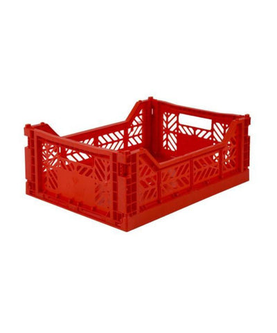 Aykasa Folding Crate - Midi Red