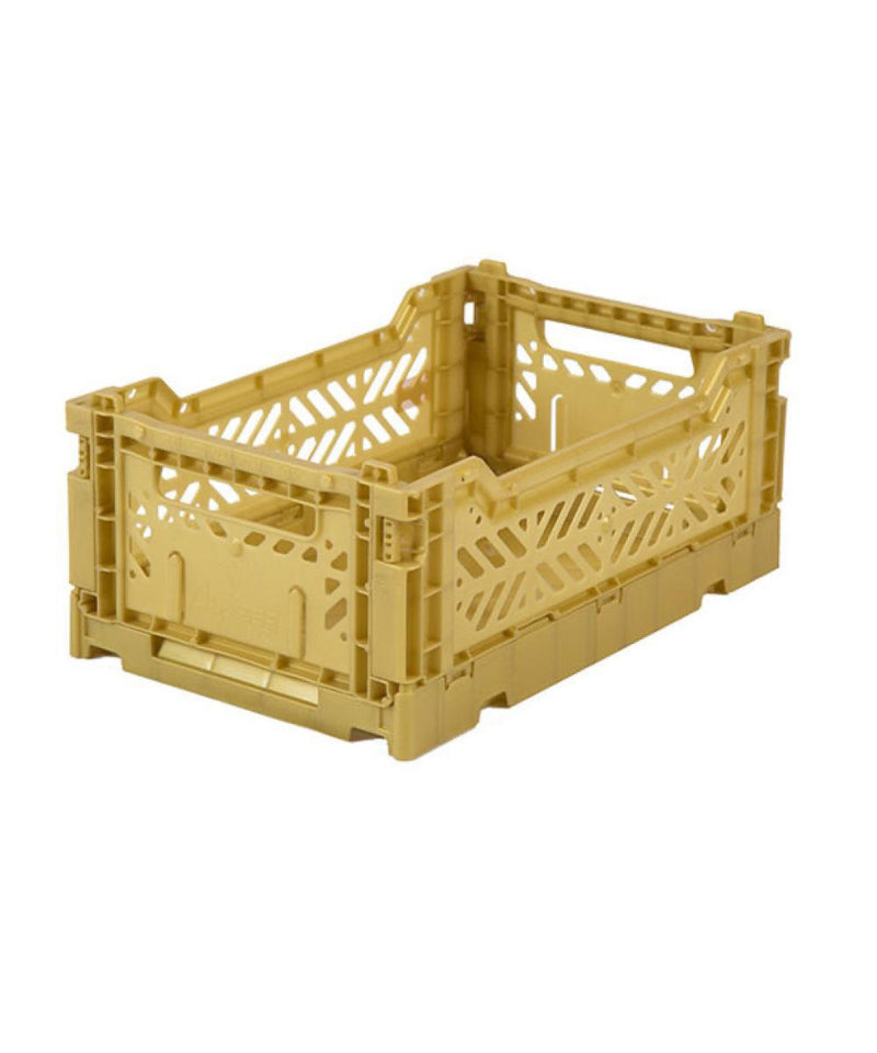 Aykasa Folding Crate - Mini Gold