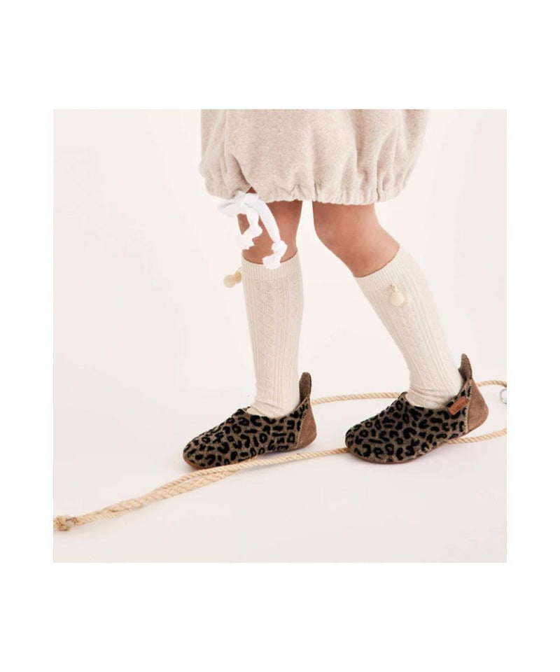 Bisgaard Basic Wool Brown Leopard