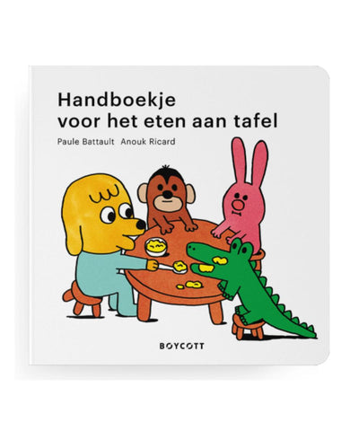 Boek: Handboekje Voor Het Eten Aan Tafel