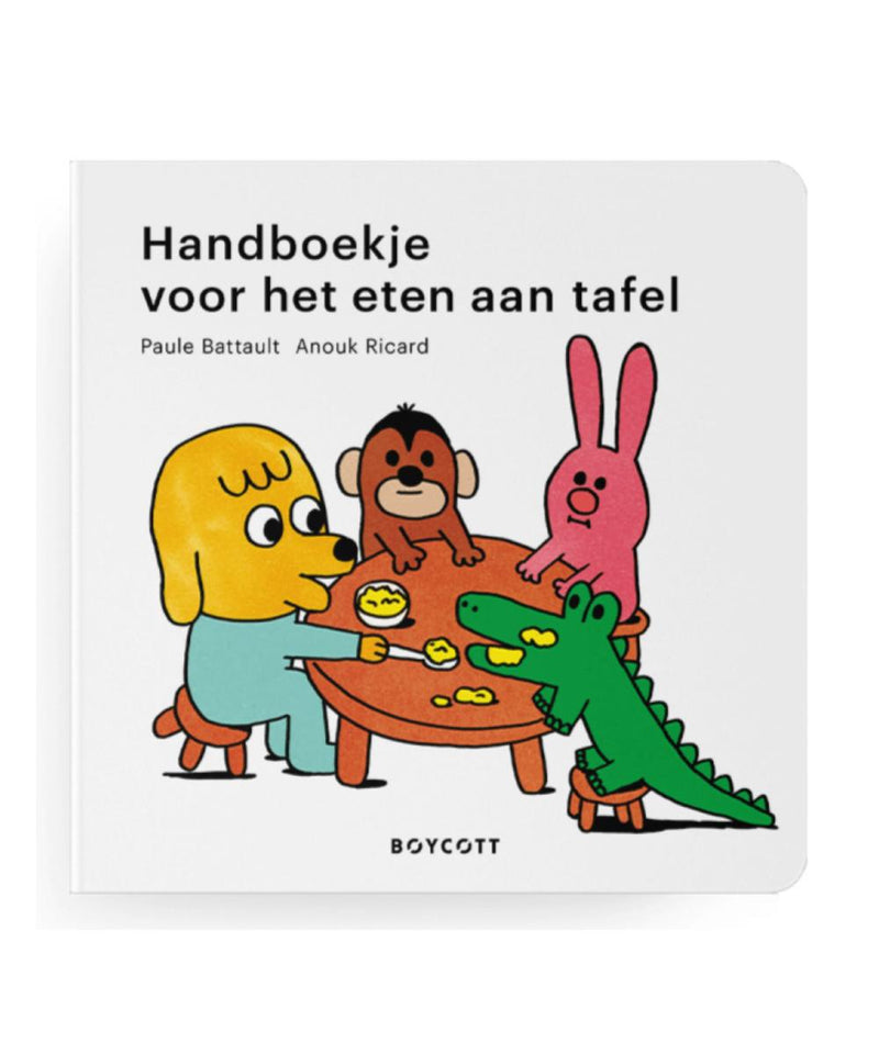 Boek: Handboekje Voor Het Eten Aan Tafel