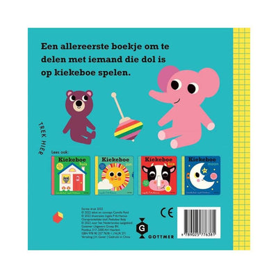 Boek: Kiekeboe Kindje - Studio Play