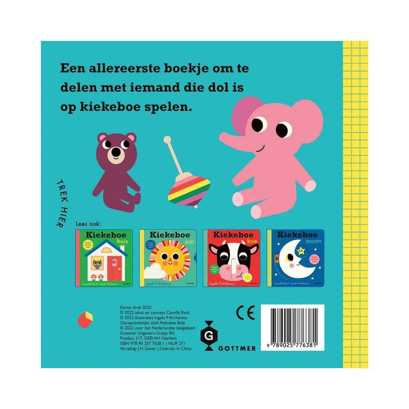 Boek: Kiekeboe Kindje - Studio Play
