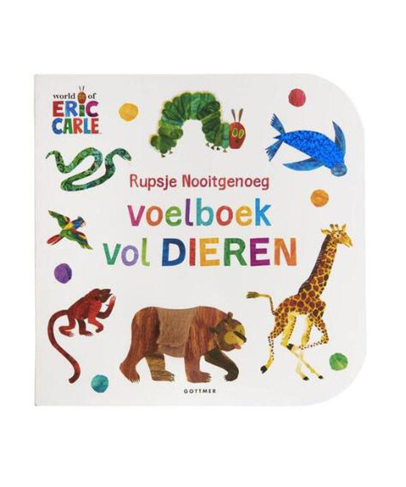 Boek: Rupsje Nooitgenoeg Voelboek Vol Dieren