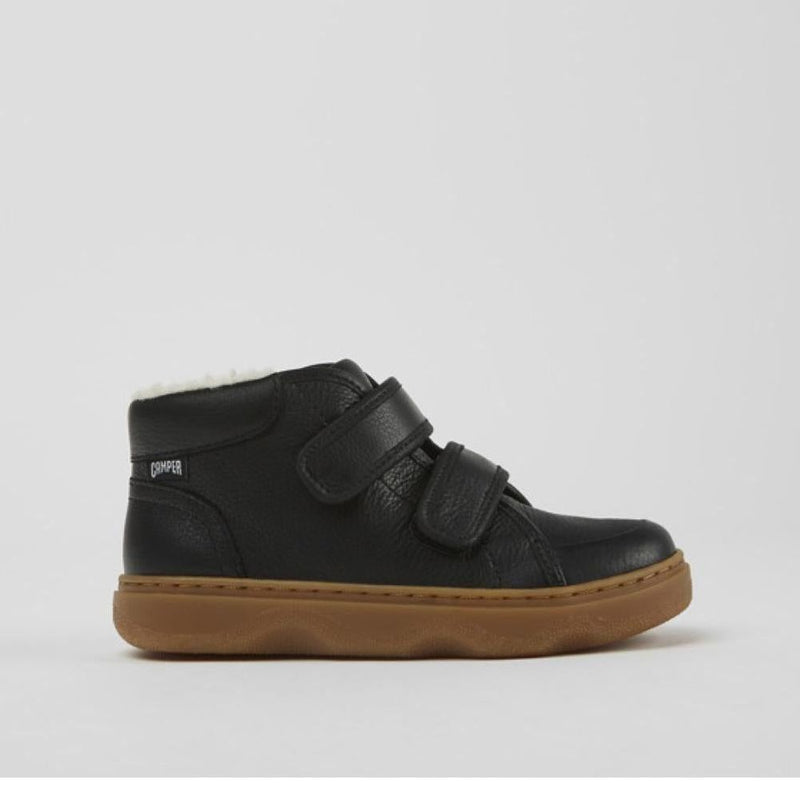 Camper Wool Kido Black Velcro - Studio Play