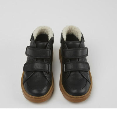 Camper Wool Kido Black Velcro - Studio Play