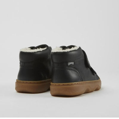 Camper Wool Kido Black Velcro - Studio Play