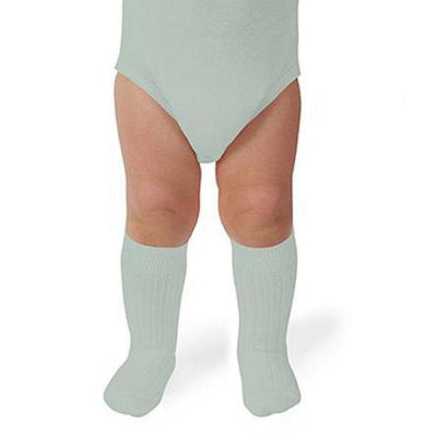 Collégien La Haute Ribbed Knee - High Socks Aigue Marine - Studio Play