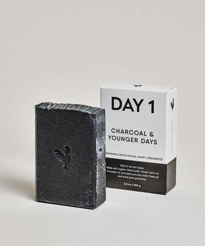 DAY 1 Charcoal & Younger Days - Detox Soap Bar