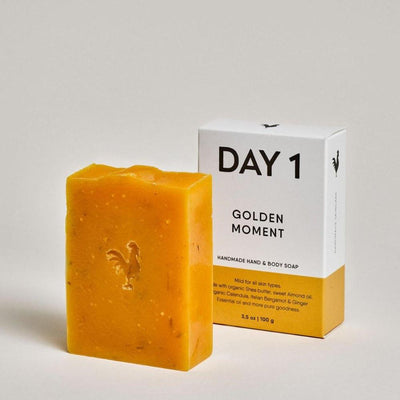 DAY 1 Golden Moment Hand & Body Soap Bar - Studio Play
