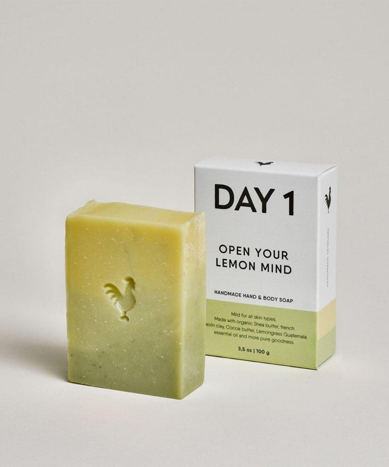 DAY 1 Open Your Lemon Mind Hand & Body Soap Bar