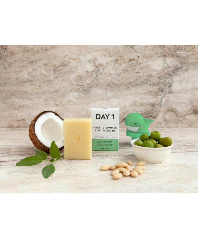 DAY 1 Sweet & Summer Sort Forever Baby Body & Shampoo Soap Bar