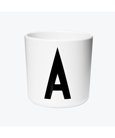 Design Letters Melamine Beker Alfabet