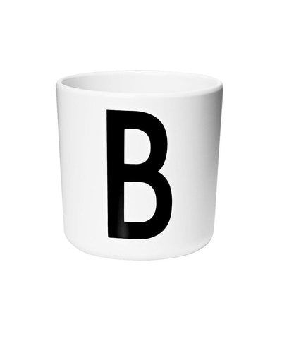 Design Letters Melamine Beker Alfabet