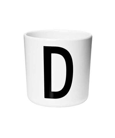 Design Letters Melamine Beker Alfabet