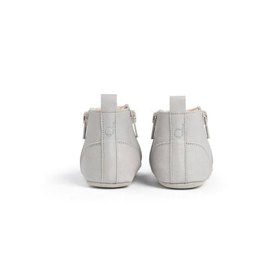 Dusq First Step Shoes Cloud Grey Leather - Studio Play