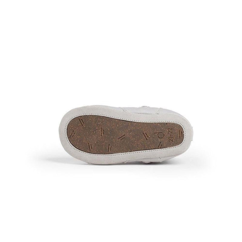 Dusq First Step Shoes Cloud Grey Leather - Studio Play