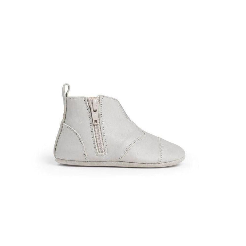 Dusq First Step Shoes Cloud Grey Leather - Studio Play