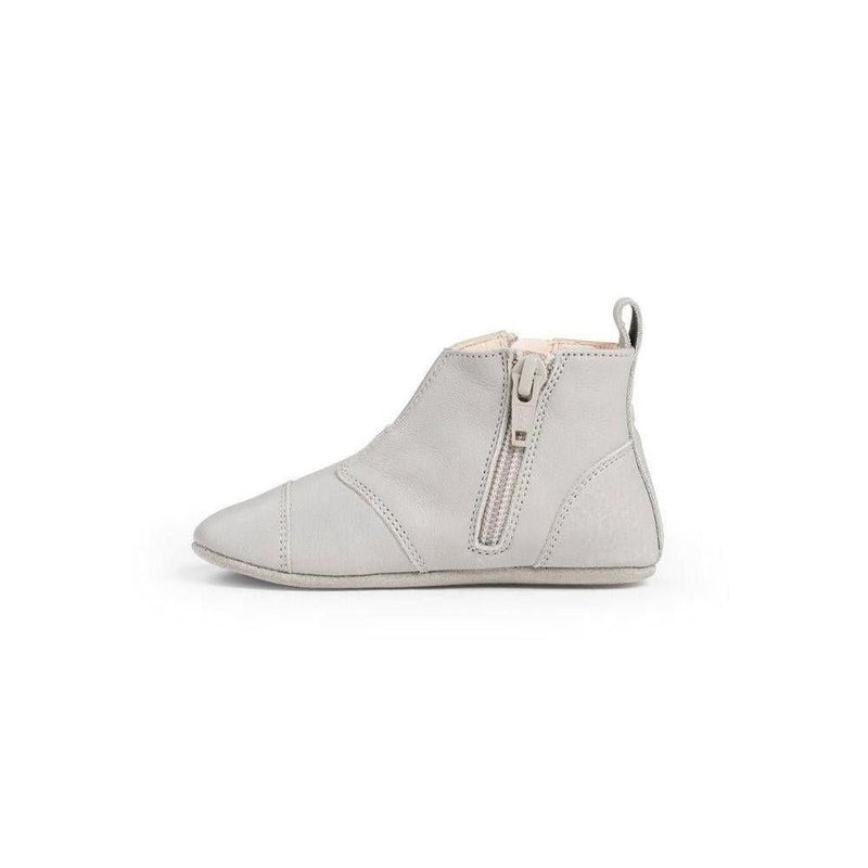 Dusq First Step Shoes Cloud Grey Leather - Studio Play