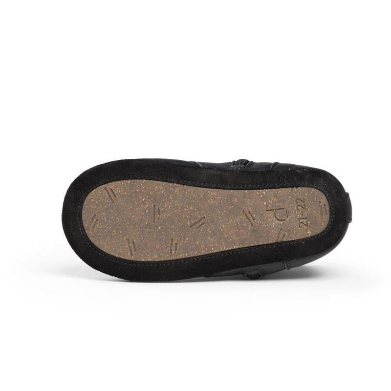 Dusq First Step Shoes Night Black Leather - Studio Play