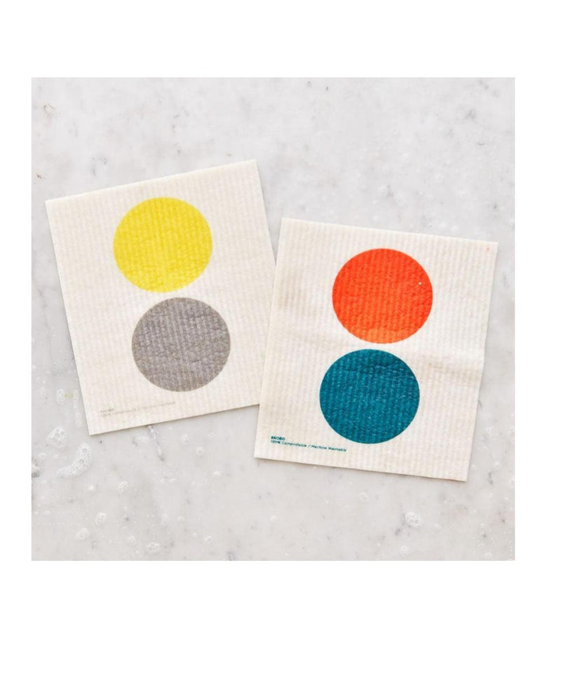 Ekobo Claro Compostable Sponge Set Van 2 DOTS