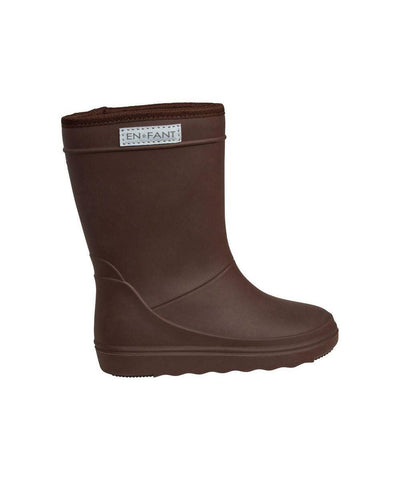 En Fant Thermal Boots Solid Coffee Bean