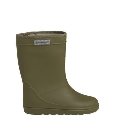 En Fant Thermal Boots Solid Ivy Green