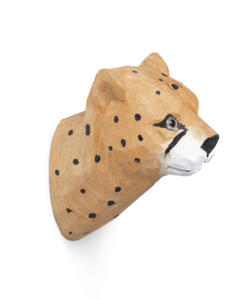 Ferm Living Animal Hand-Carved Hook Cheeta