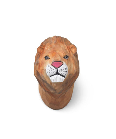 Ferm Living Animal Hand-Carved Hook Leeuw
