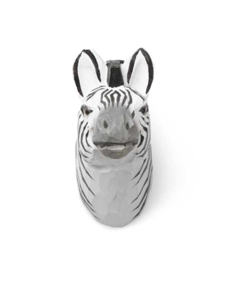 Ferm Living Animal Hand-Carved Hook Zebra