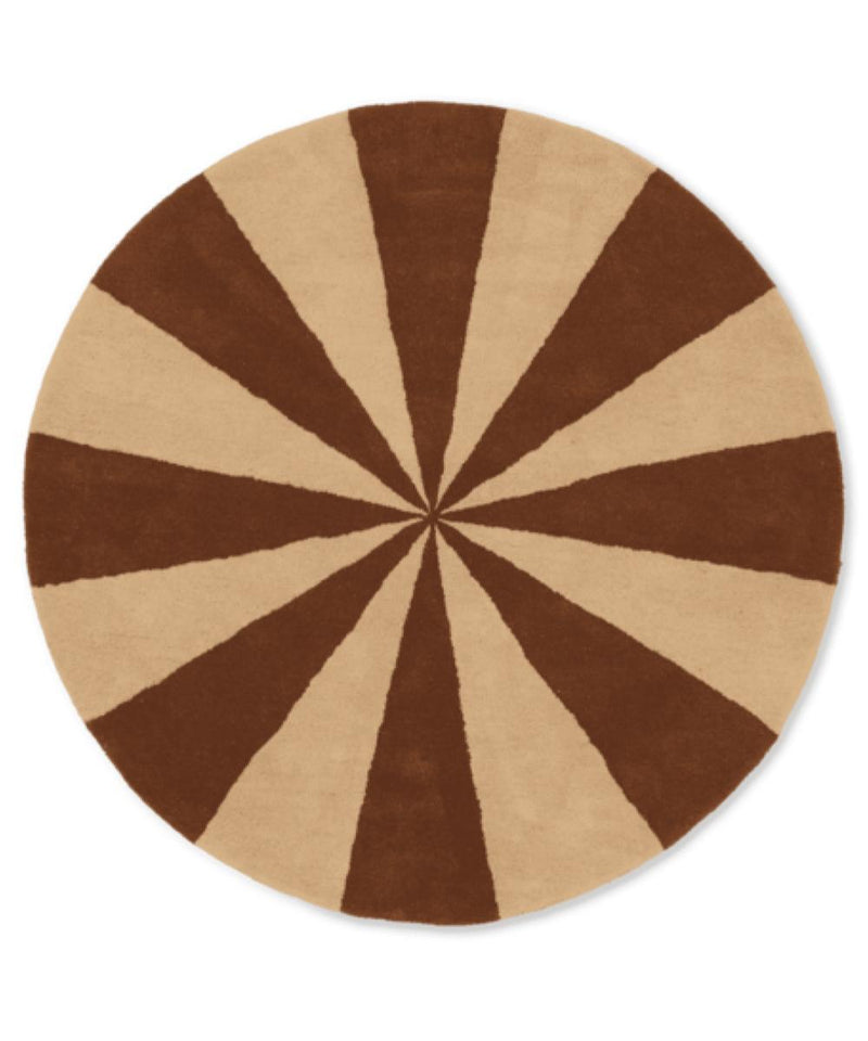 Ferm Living Arch Tufted Rug Brick