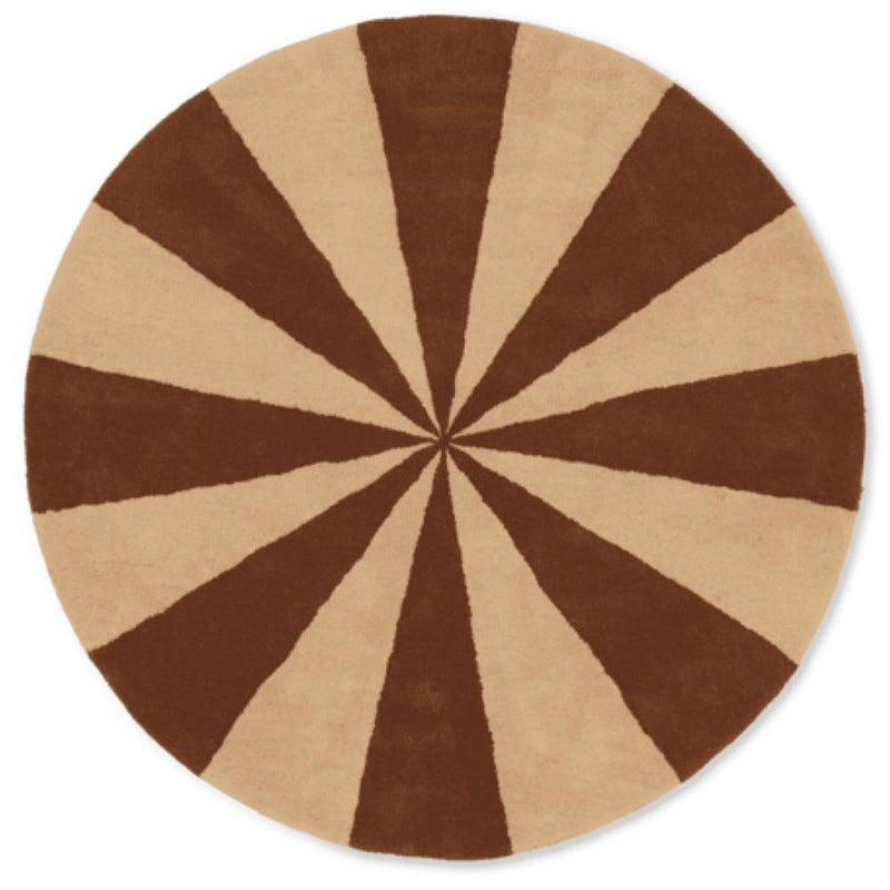 Ferm Living Arch Tufted Rug Brick - Studio Play