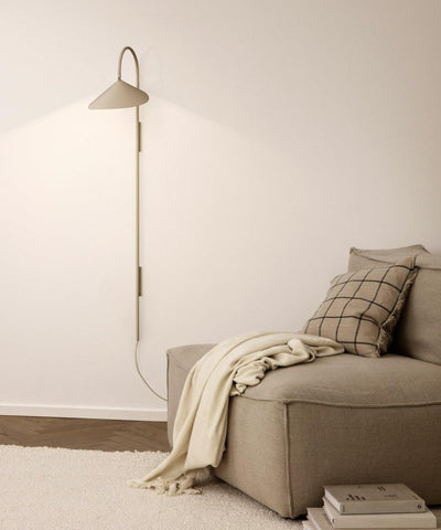 Ferm Living Arum Wall Lamp Tall Cashmere