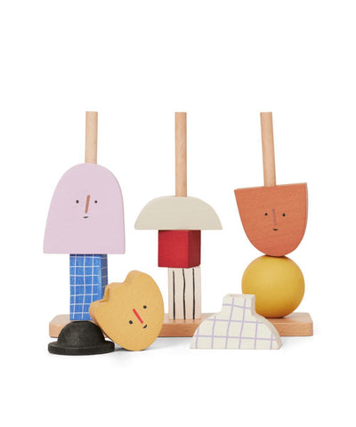 Ferm Living Character Stacking Blocks